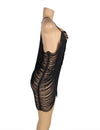 Tassel Cutout Sexy Babydoll Set - Love It Curvy