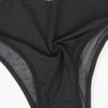 Rhinestone Black Halter Neck Sleeveless Bodysuit - Love It Curvy