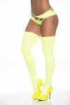Sassy Faux Leather Thigh High Socks | Love It Curvy
