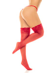 Zoe Sheer Thigh Highs by Mapale at Love It Curvy