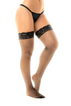 Bella Fishnet Thigh Highs by Mapale at Love It Curvy