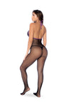 Whispered Lace Fishnet Bodystocking by Mapale at Love It Curvy
