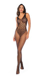 Leopard Fishnet Bodystocking by Mapale at Love It Curvy