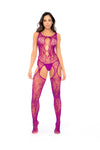 Floral Fishnet Bodystocking by Mapale at Love It Curvy
