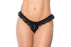 Ruffle Lace Sexy Peek-a-Boo Panty by Mapale at Love It Curvy