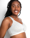 Cotton Luxe Front And Back Close Wireless Bra | Love It Curvy