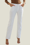 Love It Curvy Classic Solid Straight Leg Jeggings