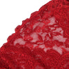Plus size floral lace bra and high-waist panty set, image 7