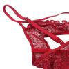 Charm Sexy Lace Underwire Lingerie Set Sheer Bra And Panty Comfort Underwear - Love It Curvy