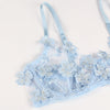 Sexy Lingerie Set For Women Plus Size Sheer Lace Bra Set - Love It Curvy