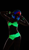 Scrunchy Thin Bralette and Panty Set by Mapale at Love It Curvy