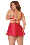 Rouge Nocturne Babydoll & Thong | Love It Curvy