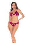 Wild West Glow Cut-Out Two Piece Set by Mapale at Love It Curvy