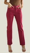 Love It Curvy Classic Solid Straight Leg Jeggings