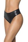 Faux Leather High Waist Panty by Mapale at Love It Curvy
