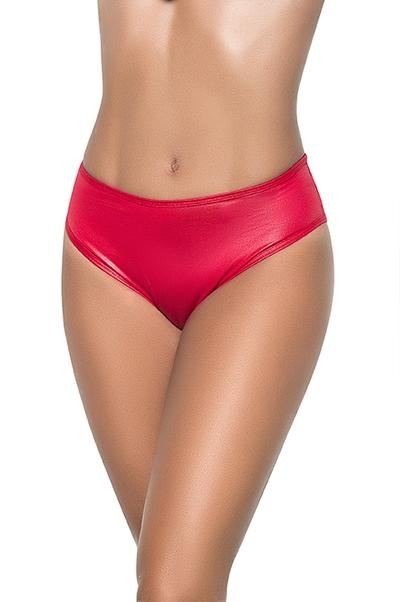 Faux Leather High Waist Panty by Mapale at Love It Curvy