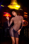 Midnight Shadow Long Sleeve Dress by Mapale at Love It Curvy