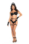 Law Order Strappy Bra Set by Mapale at Love It Curvy