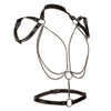 Euphoria Collection Plus Size Multi Chain Halter - Black - Love it Curvy