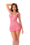 Garden of Secrets Mesh Babydoll by Mapale at Love It Curvy