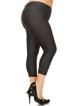 Love It Curvy Plus Size Classic Solid Skinny Jeggings