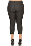 Love It Curvy Plus Size Classic Solid Skinny Jeggings