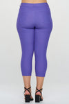 Love It Curvy Plus Size Classic Solid Skinny Jeggings