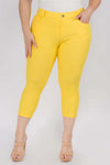 Love It Curvy Plus Size Classic Solid Skinny Jeggings