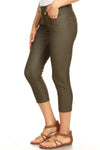 Love It Curvy Classic Solid Skinny Jeggings