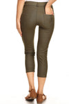 Love It Curvy Classic Solid Skinny Jeggings