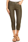 Love It Curvy Classic Solid Skinny Jeggings