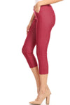 Love It Curvy Classic Solid Skinny Jeggings