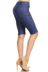 Love It Curvy 5 Pocket Classic Bermuda Shorts