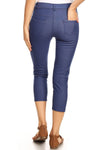 Love It Curvy Classic Solid Skinny Jeggings