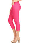 Love It Curvy Classic Solid Skinny Jeggings