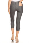 Love It Curvy Classic Solid Skinny Jeggings