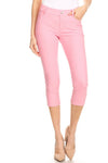 Love It Curvy Classic Solid Skinny Jeggings