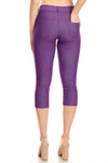 Love It Curvy Classic Solid Skinny Jeggings