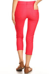 Love It Curvy Classic Solid Skinny Jeggings