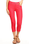 Love It Curvy Classic Solid Skinny Jeggings
