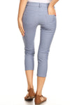 Love It Curvy Classic Solid Skinny Jeggings