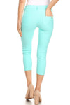 Love It Curvy Classic Solid Skinny Jeggings