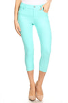 Love It Curvy Classic Solid Skinny Jeggings
