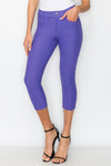 Love It Curvy Classic Solid Skinny Jeggings