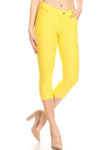 Love It Curvy Classic Solid Skinny Jeggings