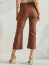Love It Curvy Classic Solid Straight Leg Crop Jeggings