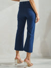 Love It Curvy Classic Solid Straight Leg Crop Jeggings