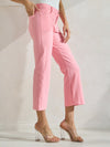 Love It Curvy Classic Solid Straight Leg Crop Jeggings