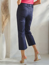 Love It Curvy Classic Solid Straight Leg Crop Jeggings