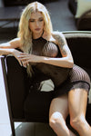 Love It Curvy Hole-y Fantasy Fishnet Dress